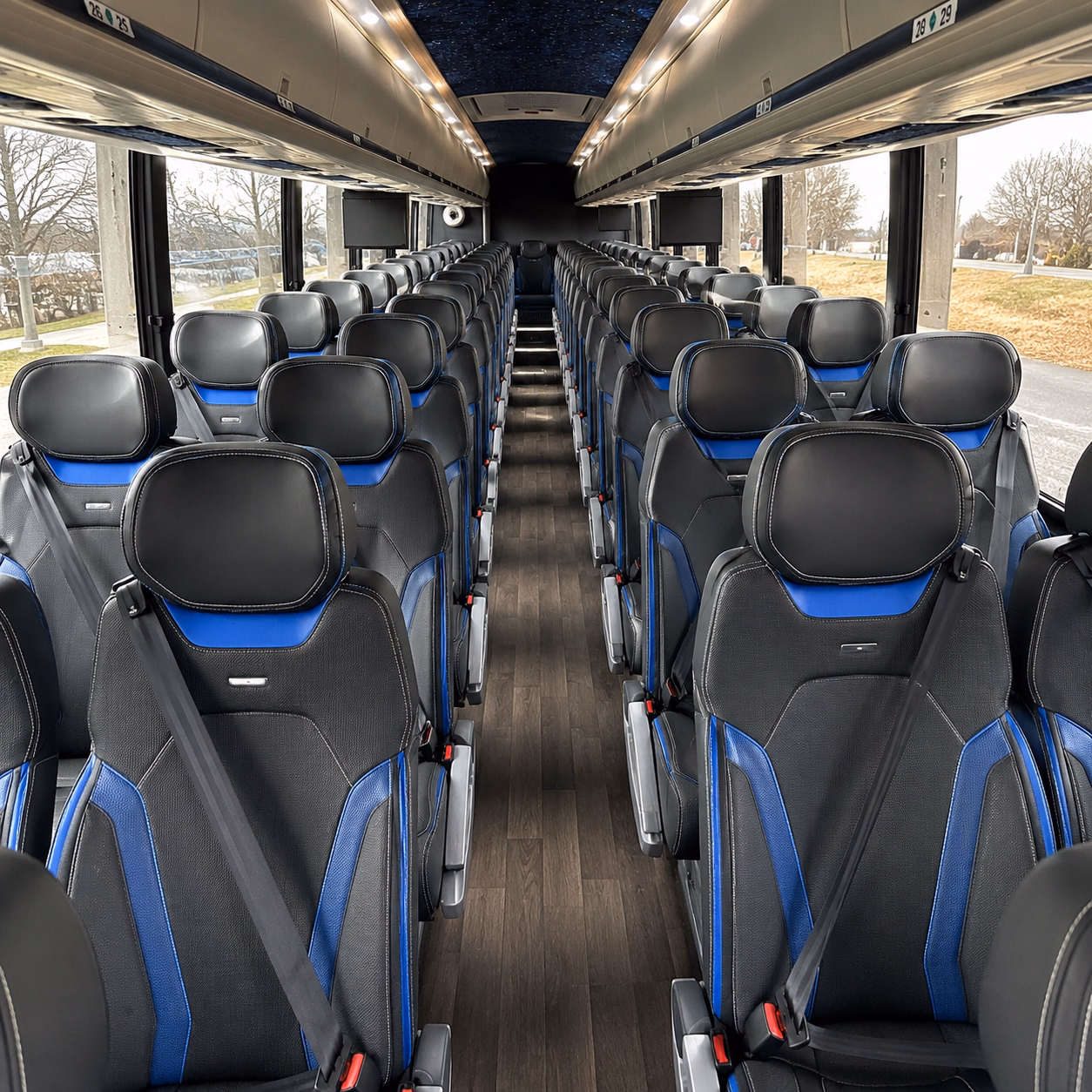 upland government military transportation onboard seating