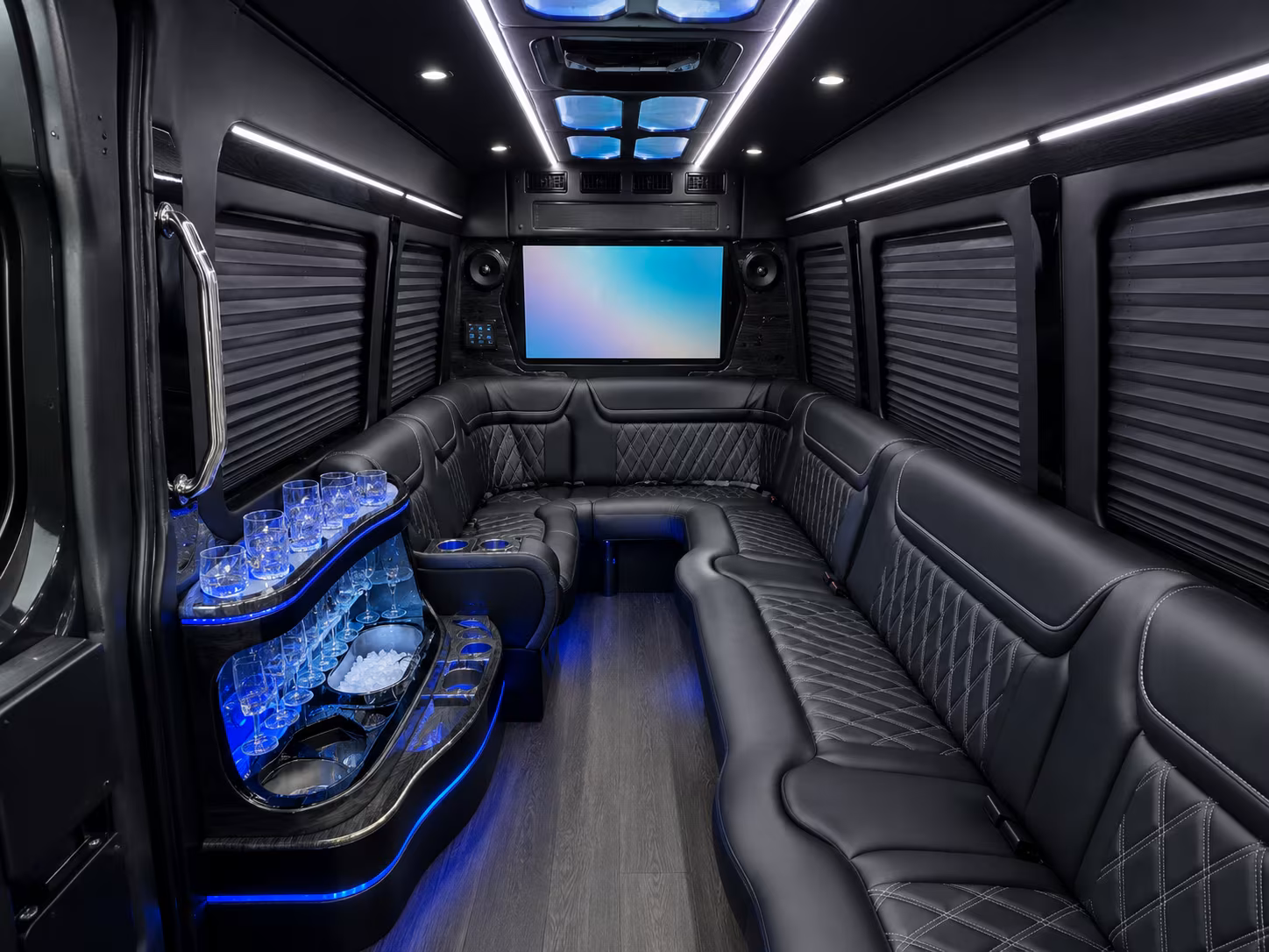 upland prom transportation onboard seating